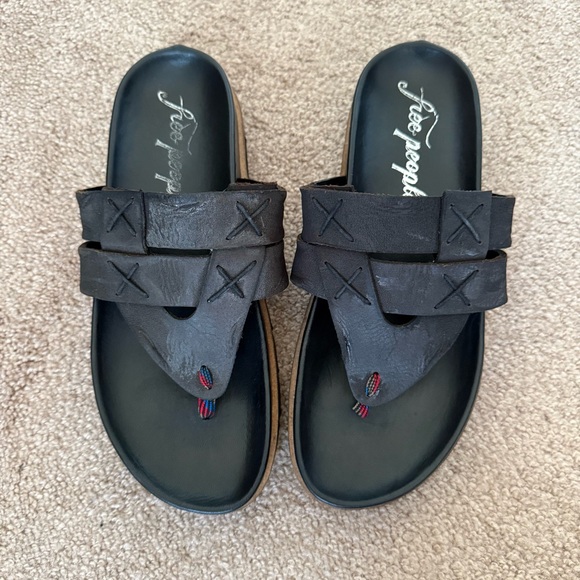 Free People Leather Sandals - Picture 3 of 9